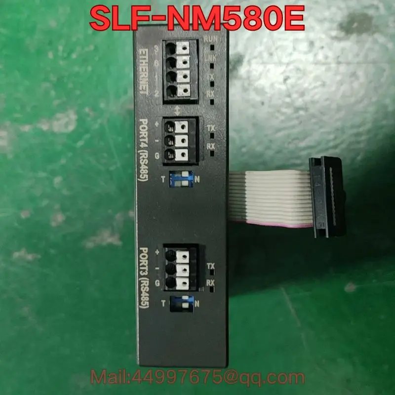 Second-hand SLF-NM580E PLC module functional test is normal Latest prices for August 2026