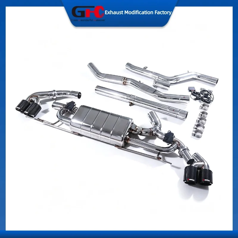 GFC Catback Valvetronic Muffler for BMW X5 G05 xDrive45e 3.0T B58 2019-2023 High-Performance SUS304 Valve Auto Exhaust Pipe