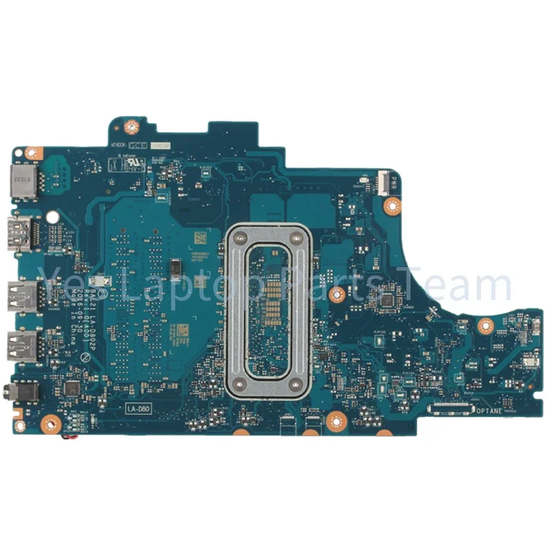 Für Dell Inspiron P66F 5567 5767 Laptop Mainboard LA-D802P 081 yw5 057 k0h 0 dg5g3 i3/i5/i7 CPU-Notebook-Motherboard der 7. Generation