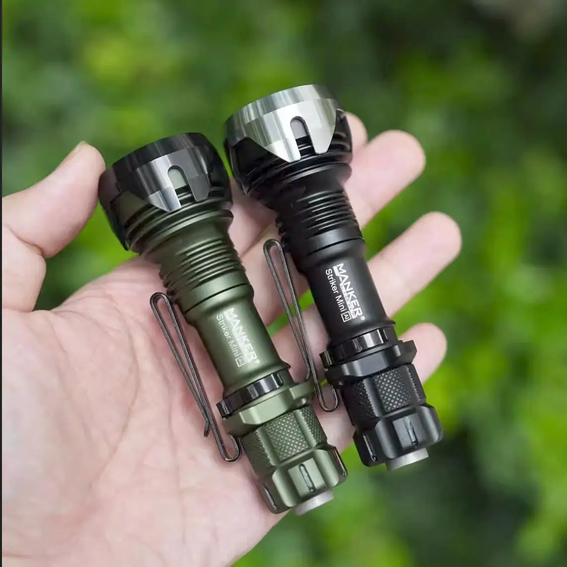 Mankerlight Striker Mini 635 Lumen 430 Meter AA 14500 Battery Pocket EDC Flashlight & Tactical Small Torch