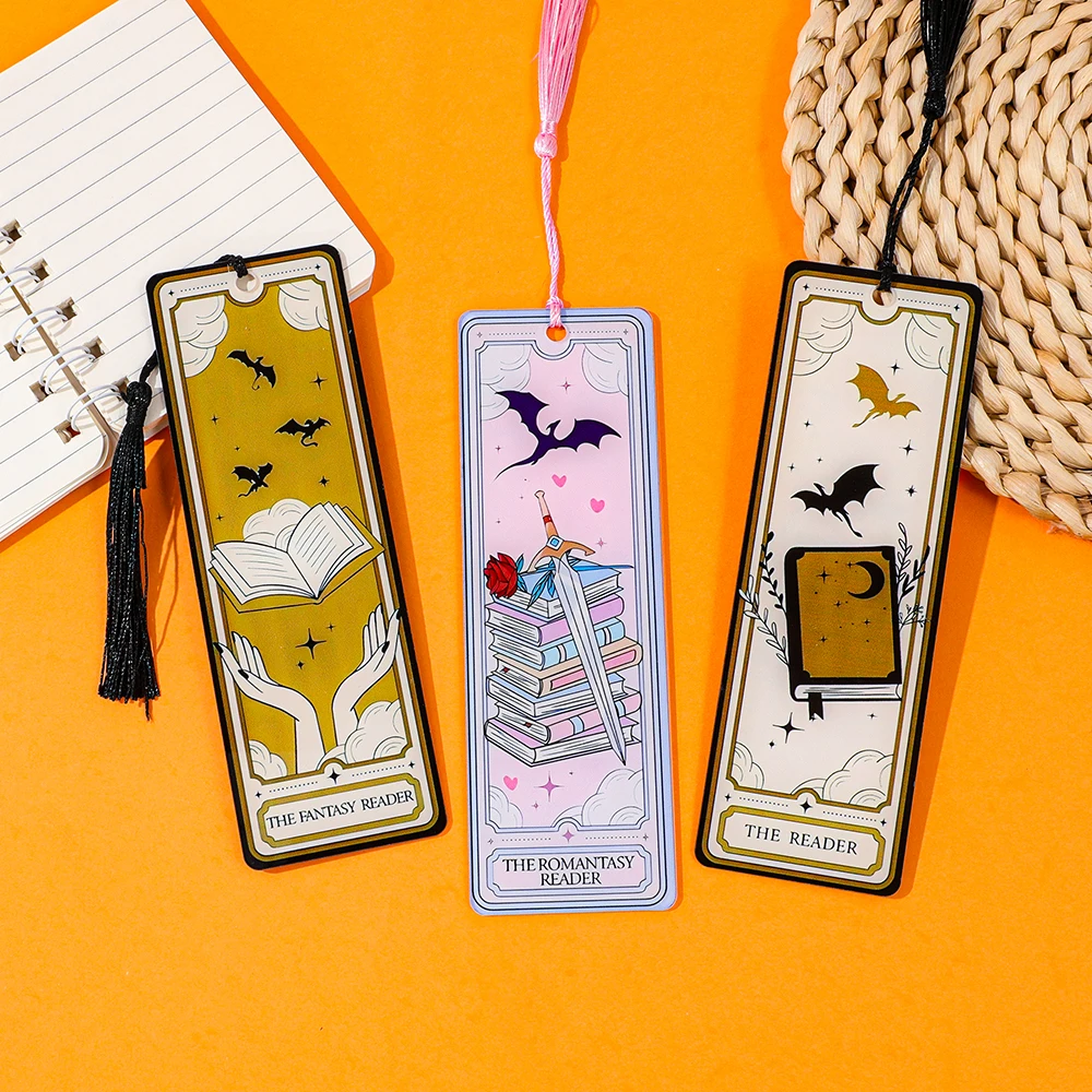 إشارة مرجعية من الأكريليك التنين، متحمس كتب Merch Bookish، إشارة مرجعية فريدة للرجال، ملحقات قراءة علامة الصفحة.