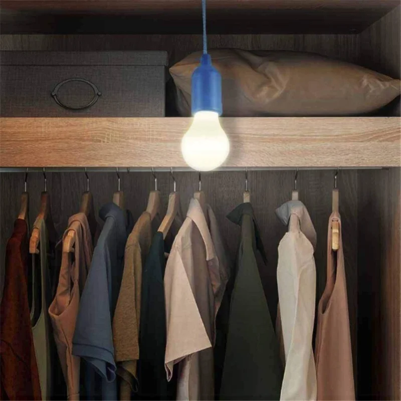 Portable 6 Pcs LED Lamp For Hiking Fishing Desk Camping Tent Garden Lamp Battery Operated Lamp