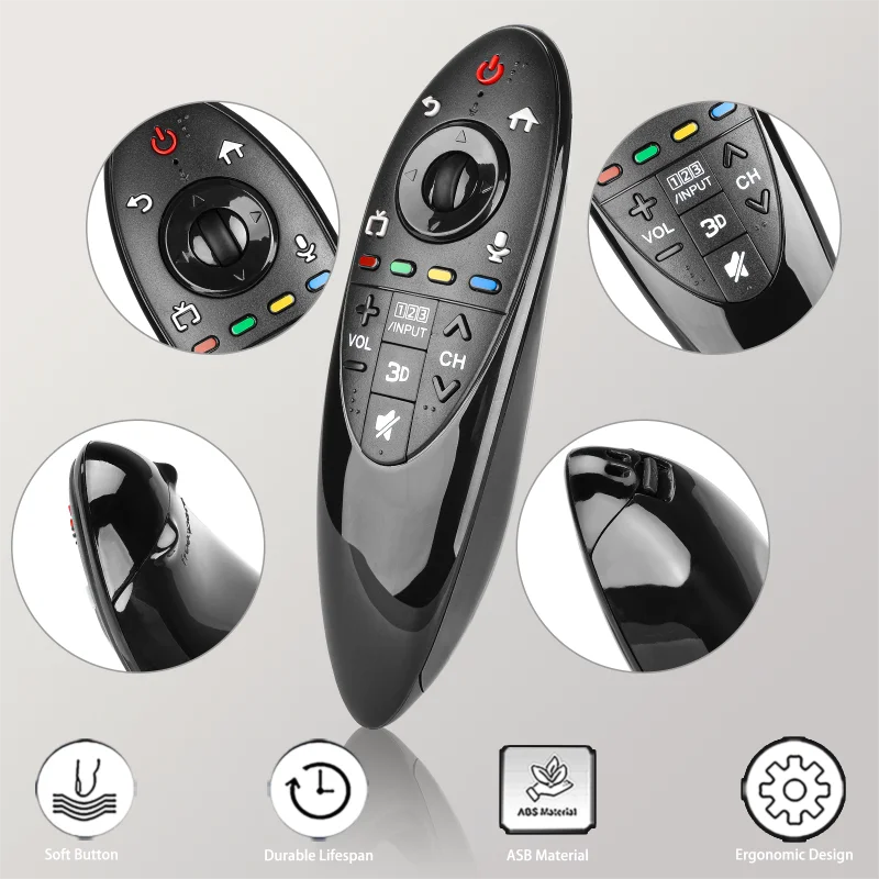 AN-MR500G Pilot do telewizora LG kompatybilny z telewizorami LG 3D Smart TV AN-MR500G AN-MR500 MBM63935937 Zamienny kontroler — zdjęcie produktu 3