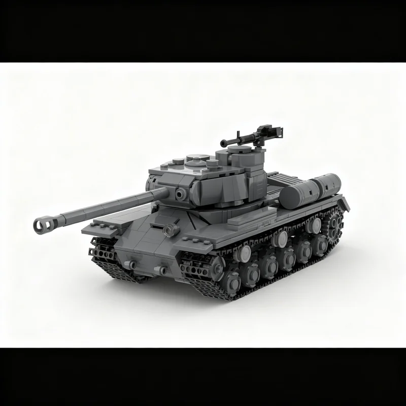 897pcs MOC IS-2 Mod Soviet Heavy Tank Other Database Sets Model Building Blocks Construction Toys Christmas Gifts Education