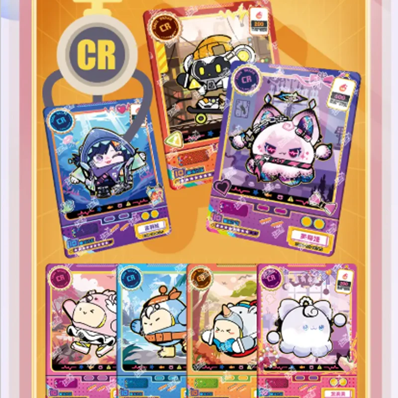 Wholesale Kayou Official Eggy Party Cute Collection Card Trend Pack Vol.4 Master Case TCG Character Trading Card Hobby Gift