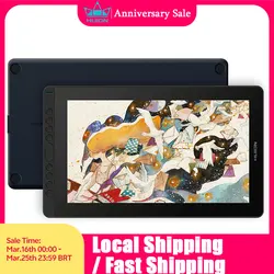 HUION nuovo arrivo Kamvas 16(2021) Monitor per disegno grafico Tablet con penna digitale senza batteria per Win/MAC e Android 120% s RGB