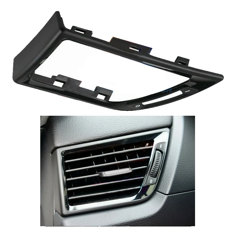 Car Interior Front Left Side AC Vent Air Outlet Frame Trim Cover 64229258362 Fit for BMW E84 X1 2010 2011 2012 2013-2015 New