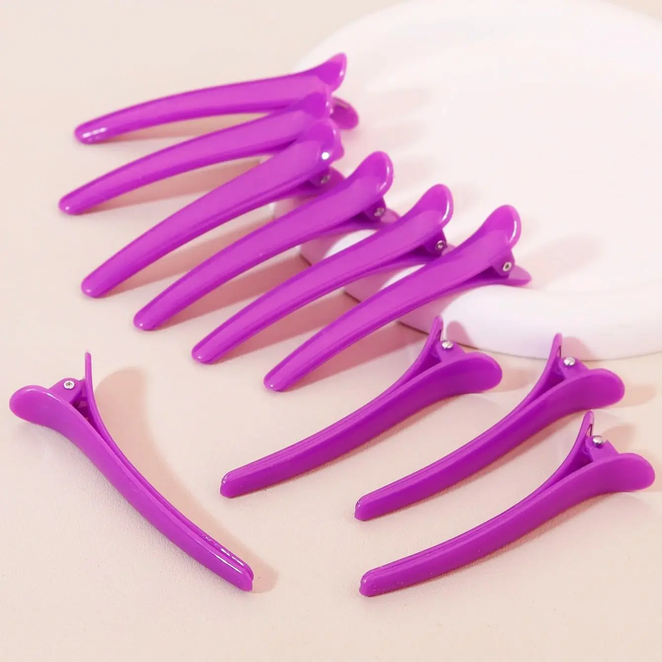 10Pcs/Set Plastic Edge Clip Hairpin Accessories Duck Beak Clip Hairpin Hair Styling Tools For Hair Accessories view 4