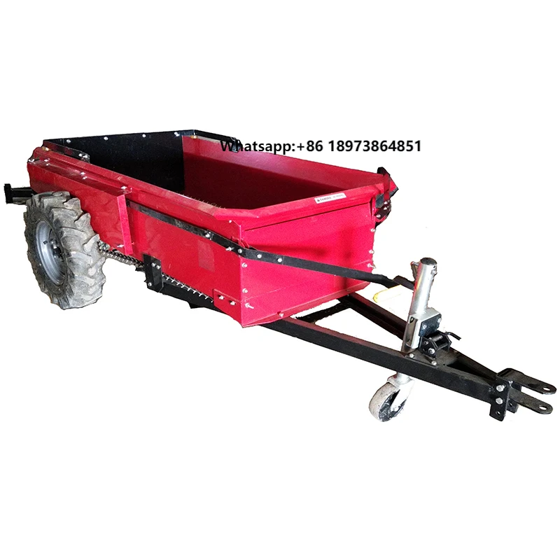 Agriculture ATV Organic Fertilizer Spreader Machine Tractor Support Spreaders