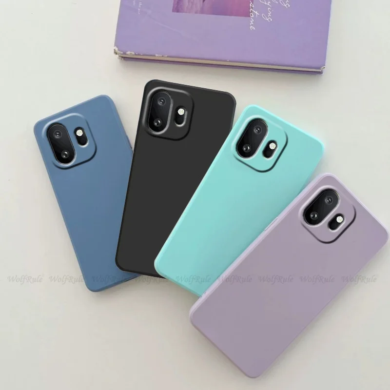 For Oneplus 15T Case Cover Oneplus 15T Capas New Plain Liquid Silicone Shockproof Phone Back Bumper TPU Soft Fundas Oneplus 15T