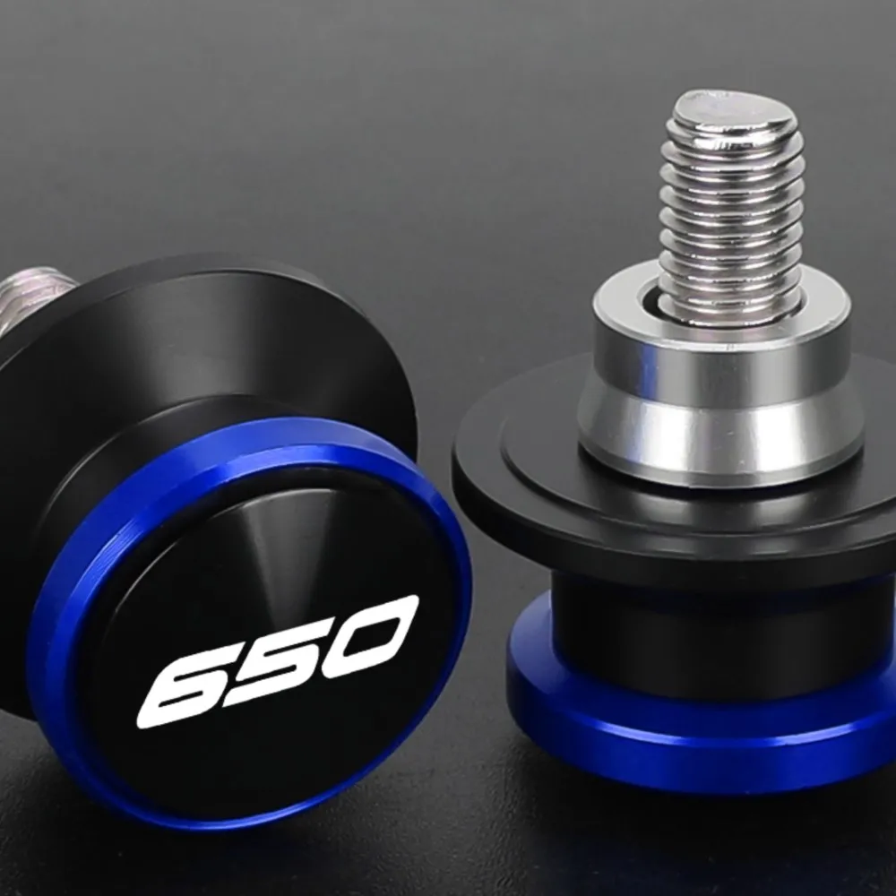 M8*1.25 Motorcycle Parts Swingarm Spools Slider Stand Support For SUZUKI V-Strom650 SV650/SV650X Aluminum Accessories 1999-2015