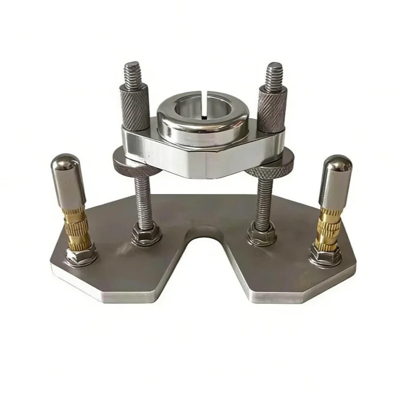Engraving Auxiliary Bracket & Grooving Tool, Aircraft Aluminum Base with Stainless Steel Accessories for 20mm Machine