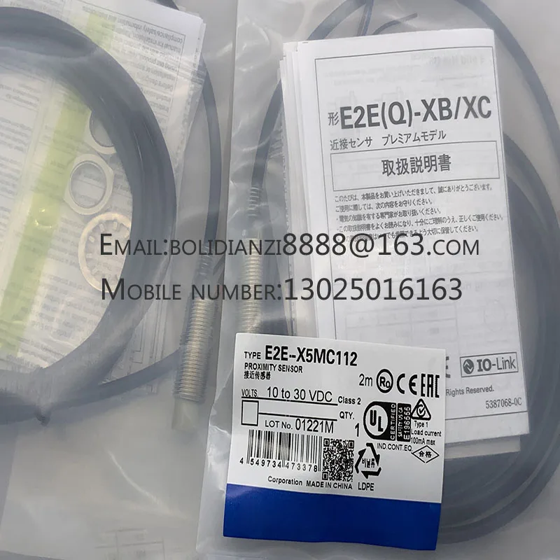 New proximity switch sensor E2E-X5MF2-Z E2E-X5MF2 E2E2-X18MY2 E2E2-X10Y2 X10MF2 One year warranty In stock