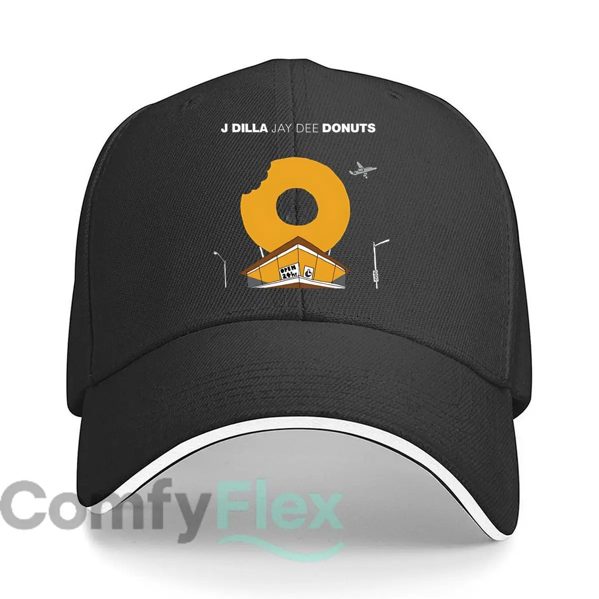 Orange Sign Hides Cool Secret Unisex Adjustable Fit Sandwich Baseball Cap Adult Casual Hat For Men's And Women's