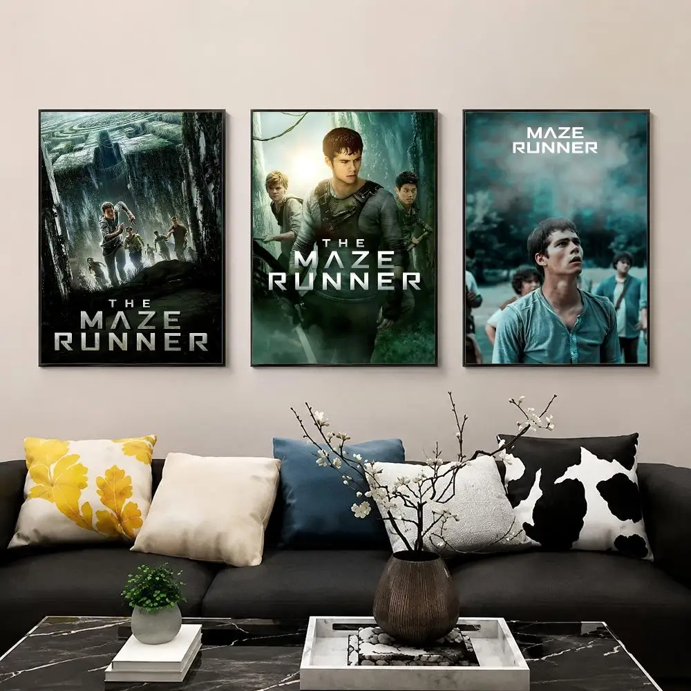 The M-Maze R-Runner Poster HD Print Wall Art for Bedroom Living Room Office Bar Home Decor Aesthetic Print