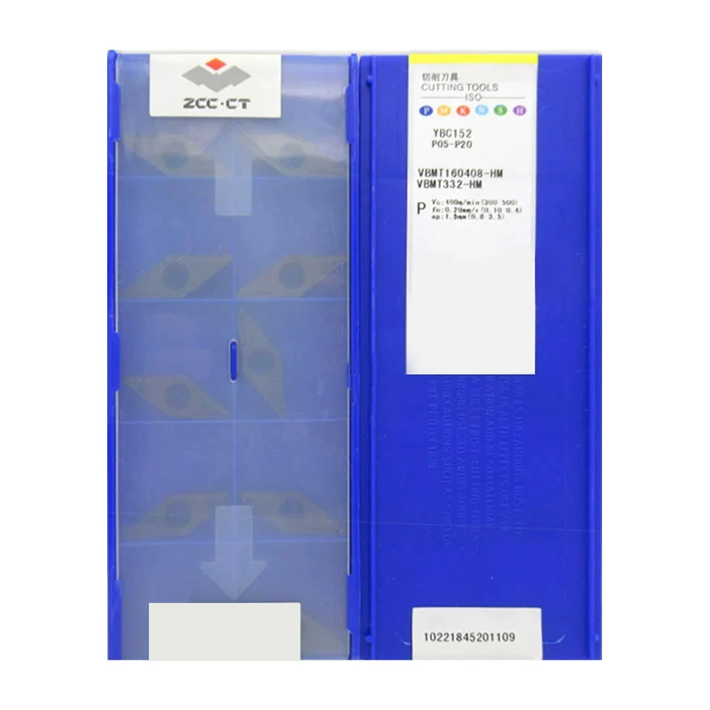 

HUAZHICHUN VBMT 160408-HM YBD152 Carbide CNC Lathe Thread Turning Inserts For Thread Turning Toolholder
