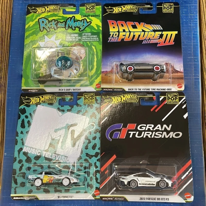 

Hot Wheels Премиум Рикский корабль, металлическая литая под давлением модель игрушки, копия коллекционного автомобиля Рика и Морти, подарок для развлечений