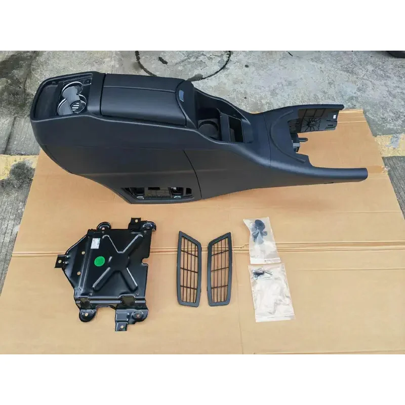 Factory Hot Selling Van Interior Accessories Conversion Van Front Center Console Armrest Box  Console Armrest