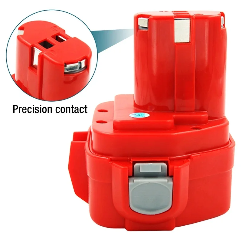 12V 4500mAh 2PCS Ni-Mh Battery | Fits Makita PA12 Series, Compatible with 1200/1220/1201/1222/1233SA/B/1235 192681-5