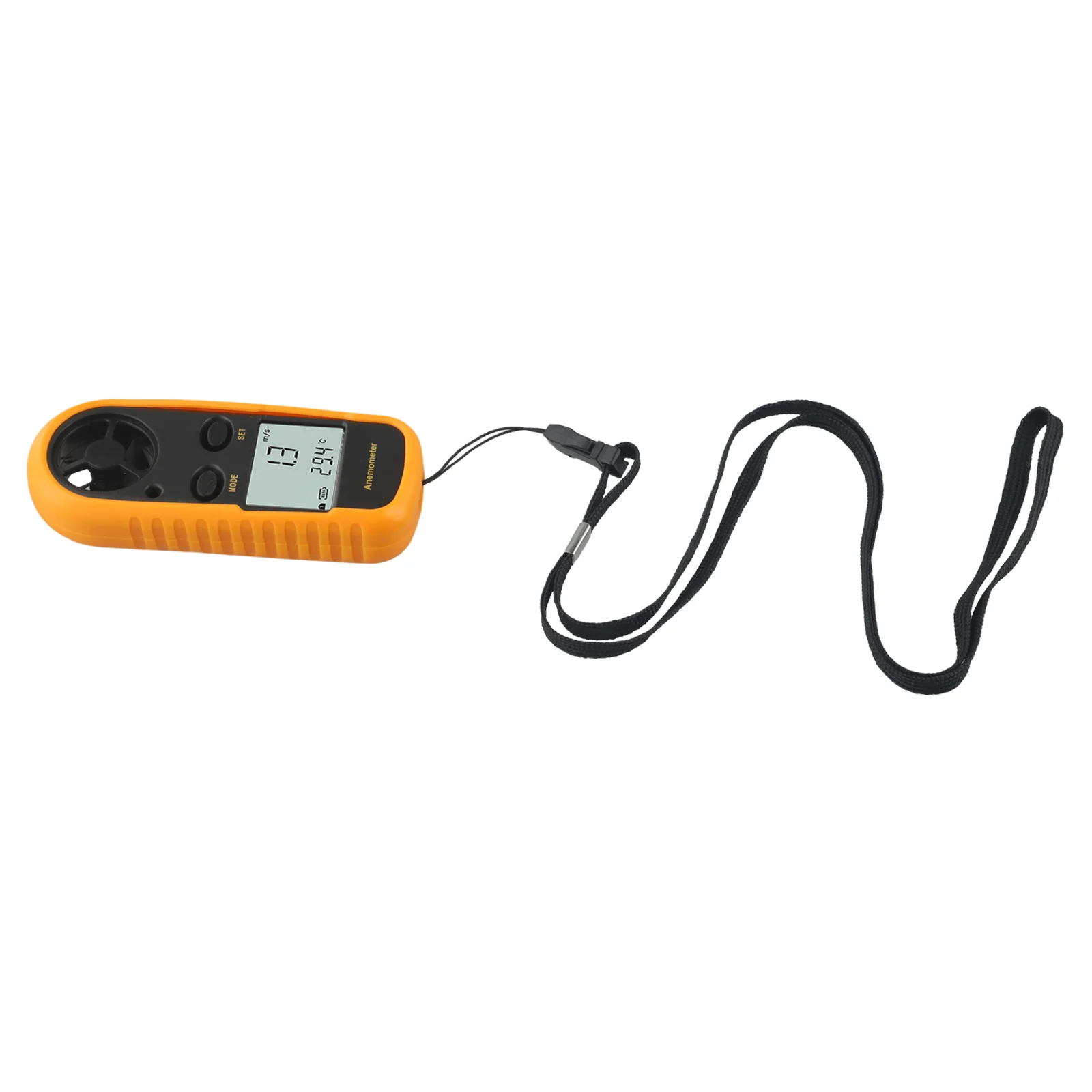 Intuitive Buttons Outdoor Testing Digital Anemometer Handheld Anemometer Easy-to-read LCD Display Ergonomic Grip