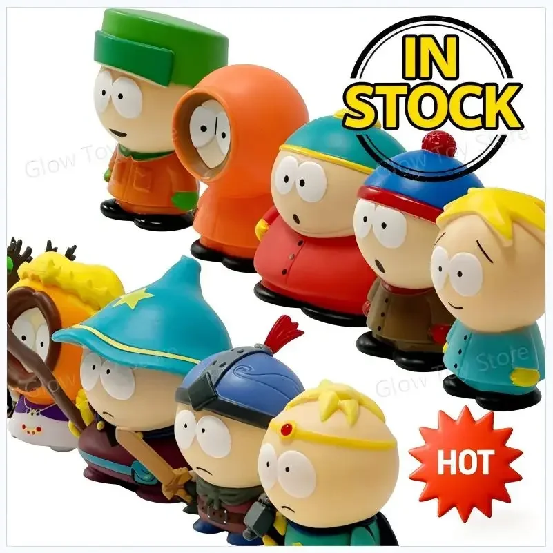 

В НАЛИЧИИ ХИТ ПРОДАЖ: Аниме-фигурки South Park – Кенни Маккормик, Стэн Марш, Куклы-персонажи из мультсериала, милые американские украшения