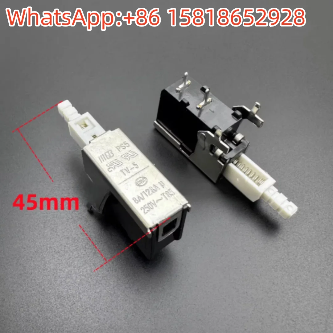 5pcs BEJ PS5 TV-5 with Lock Switch Button 8A Straight Key Self-Locking Adjustable Power Key Button