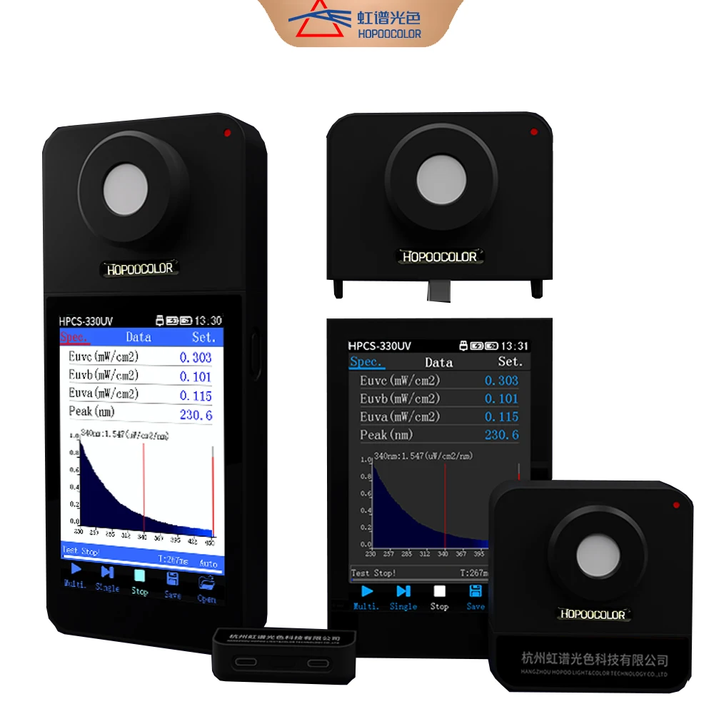 Wireless UV Light Spectrometer HPCS330UV Spectrum Light Meter