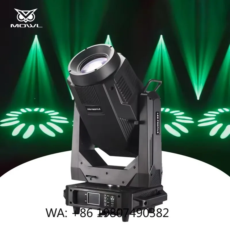 800W BSWF 4in1 LED Framing Moving Head Projection Light DMX CMY CTO Zoom Pattern Cutting for Professional Stages