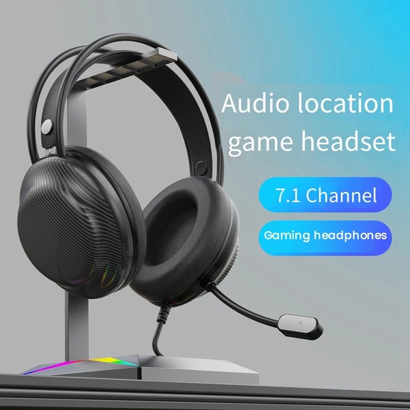 Bluetooth Headset G30-B Wired Gaming Illuminated Gaming Headset 7.1 Bluetooth Dual Noise Canceling Headset Durable Easy To Use