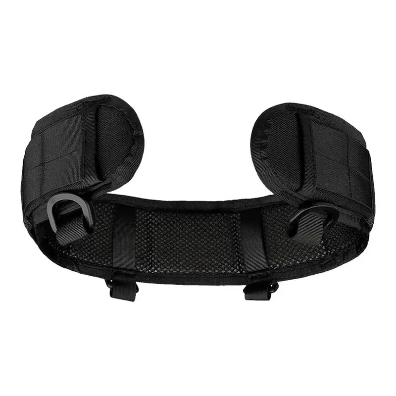 

Belt Back Pad Outdoor Field Girdle Belt Quick-Release Combat Waist Hip Support Padded Tool Work Belt Patrol Nylon Belt