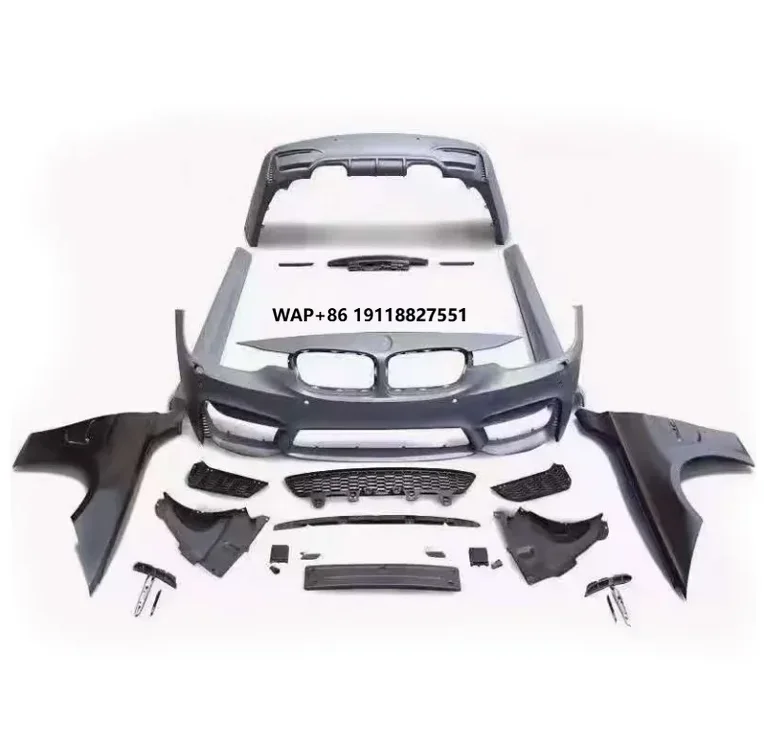 

Factory Price Automobile Body Parts Side Skirt Exhaust Pipe and Hood Fender Spoiler Grille Full Car Body Parts F30 M3