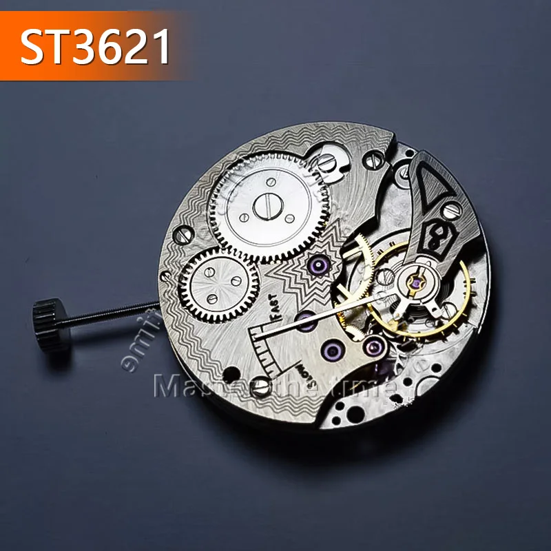 Image of Neues Seagull ST3621 (ETA 6498) Handgerolltes Action 17 für Pilotenuhr-Reparatur-Bewegungszubehör