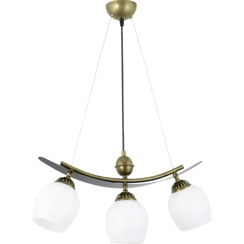 Lambadar Triple Modern Style Kayak Model Metal Glazed Pendant Lamp Chandelier