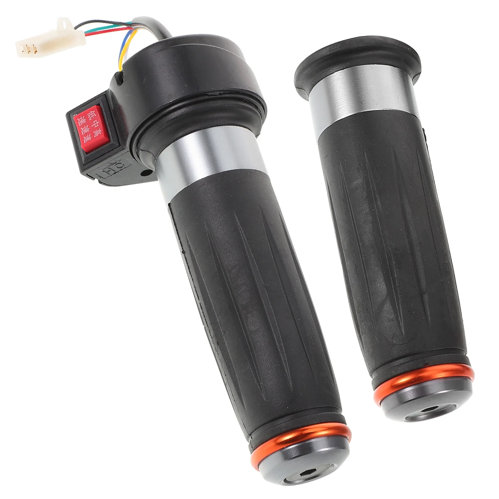 

1 Set Electric Scooter Throttle Replacement Handlebar Grip Ergonomic Anti-Slip Speed Control For Bike Outdoor Cycling Universal