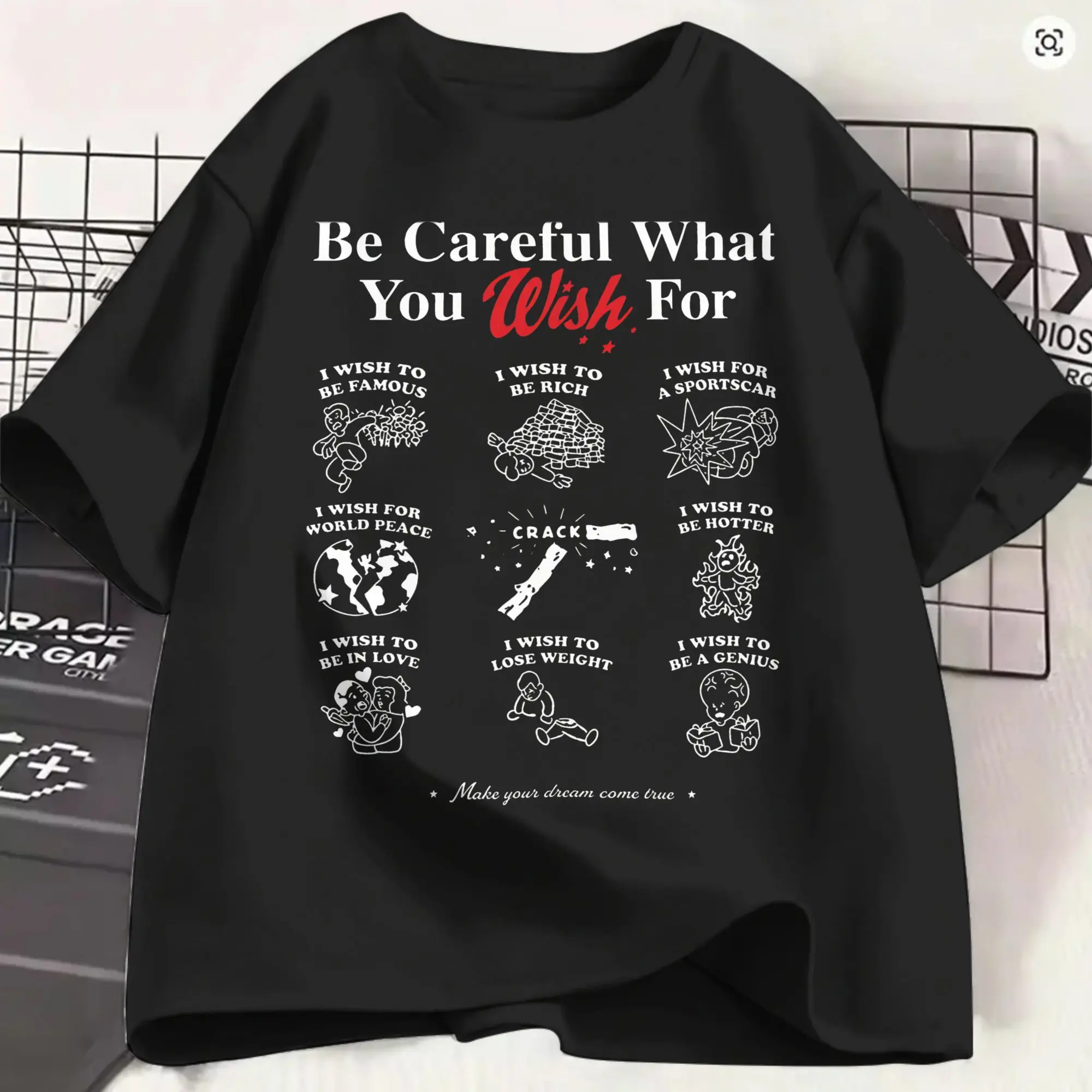 T-shirt en coton pour hommes, vêtements amusants à manches courtes, col ras du cou, impression de films Obsession Movie 2026