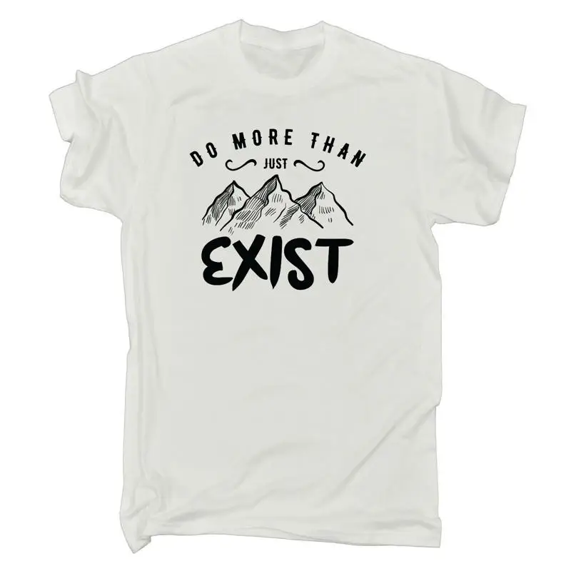 Nore que l'existe explorer la randonnée escalade hommes t-shirt drôle