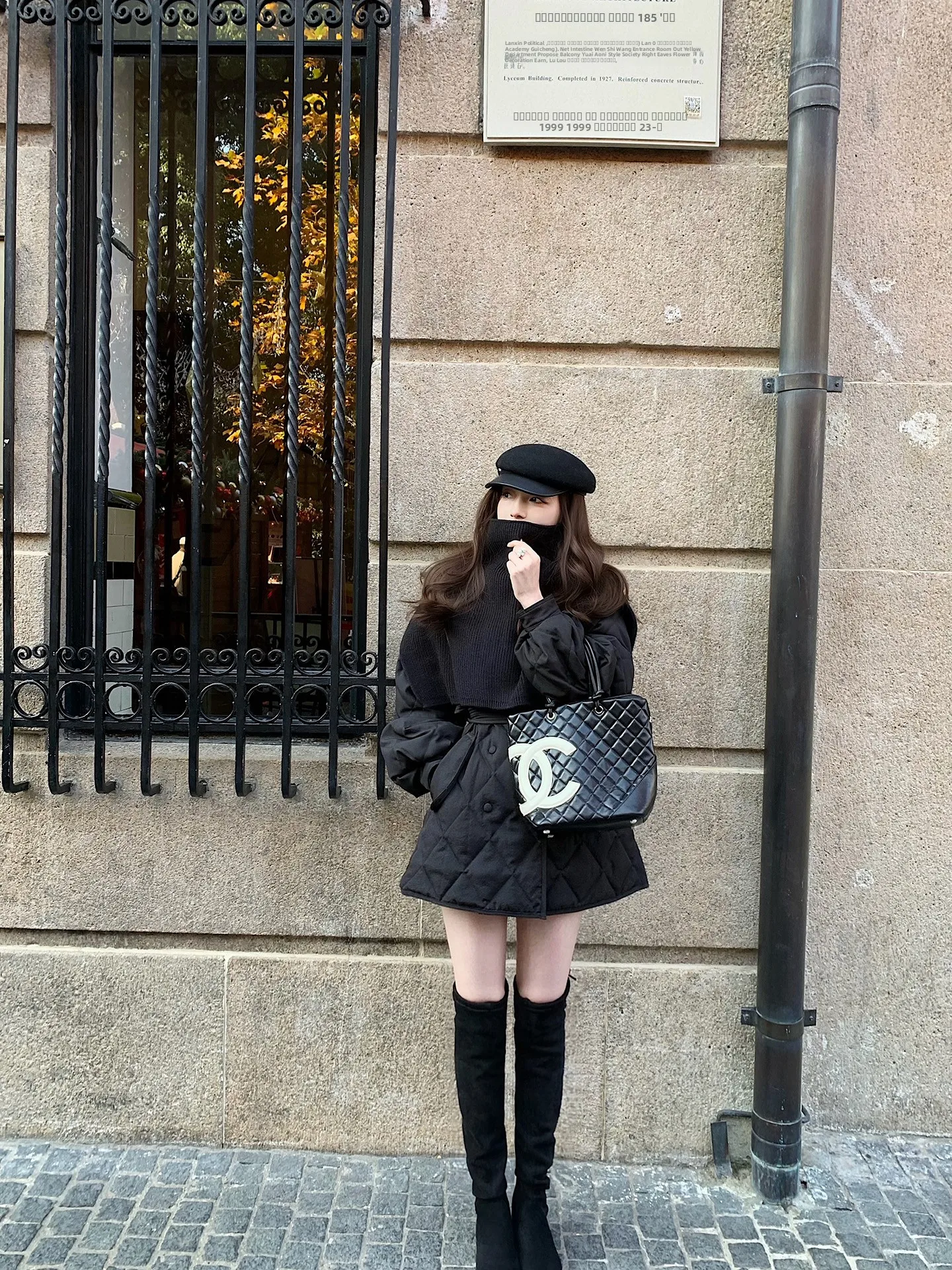 

Only Nini Meets tle 95 White Du down oulder Wrap Ne Warmer Waist Cinched Belted Slimming Winter Puffer Jaet