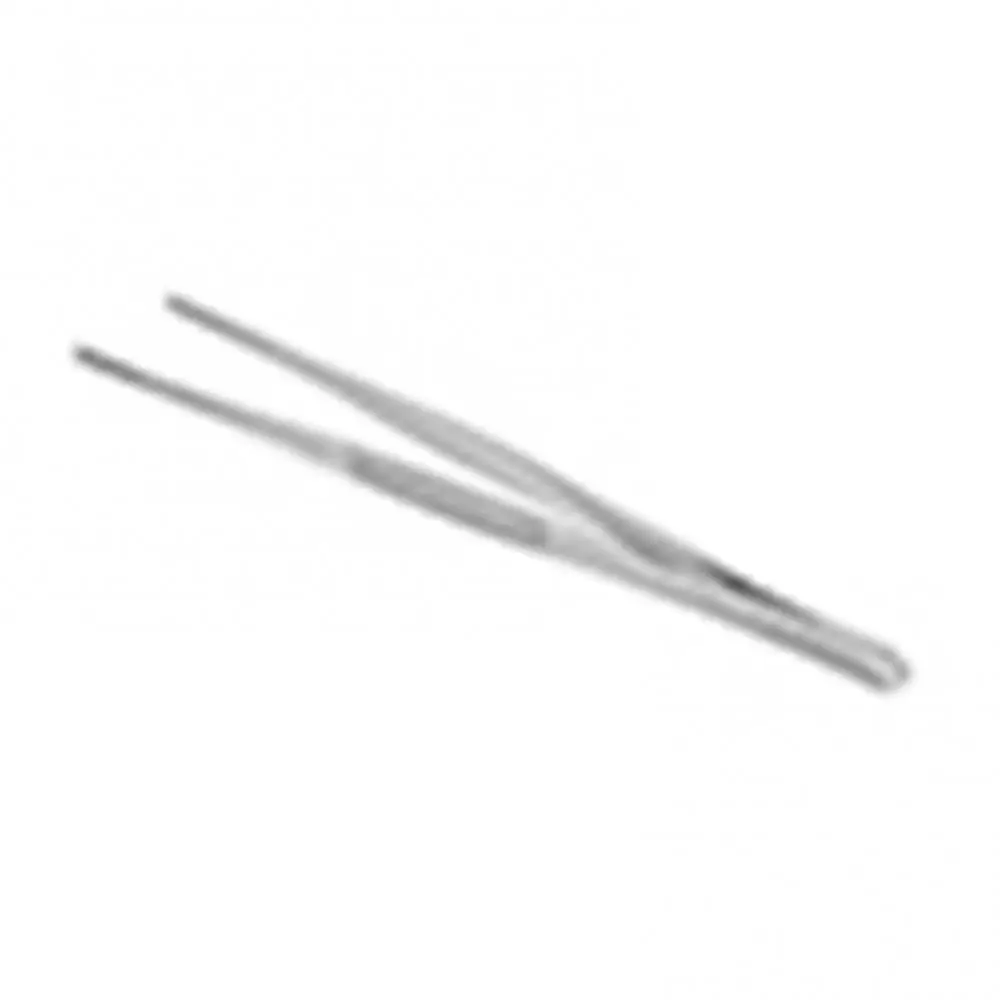 16/20/25/30cm Stainless Steel Toothed Tweezers Long Food Tongs Barbecue BBQ Tool Garden Kitchen Tools Straight Tweezer For Home