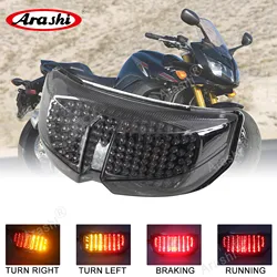 Arashi Rear Stop Taillight For YAMAHA FZ1 FZ 1 2006 2007 2008 2009 2010 2011 Brake Turn Signals Integrated LED Tail Light Lamp