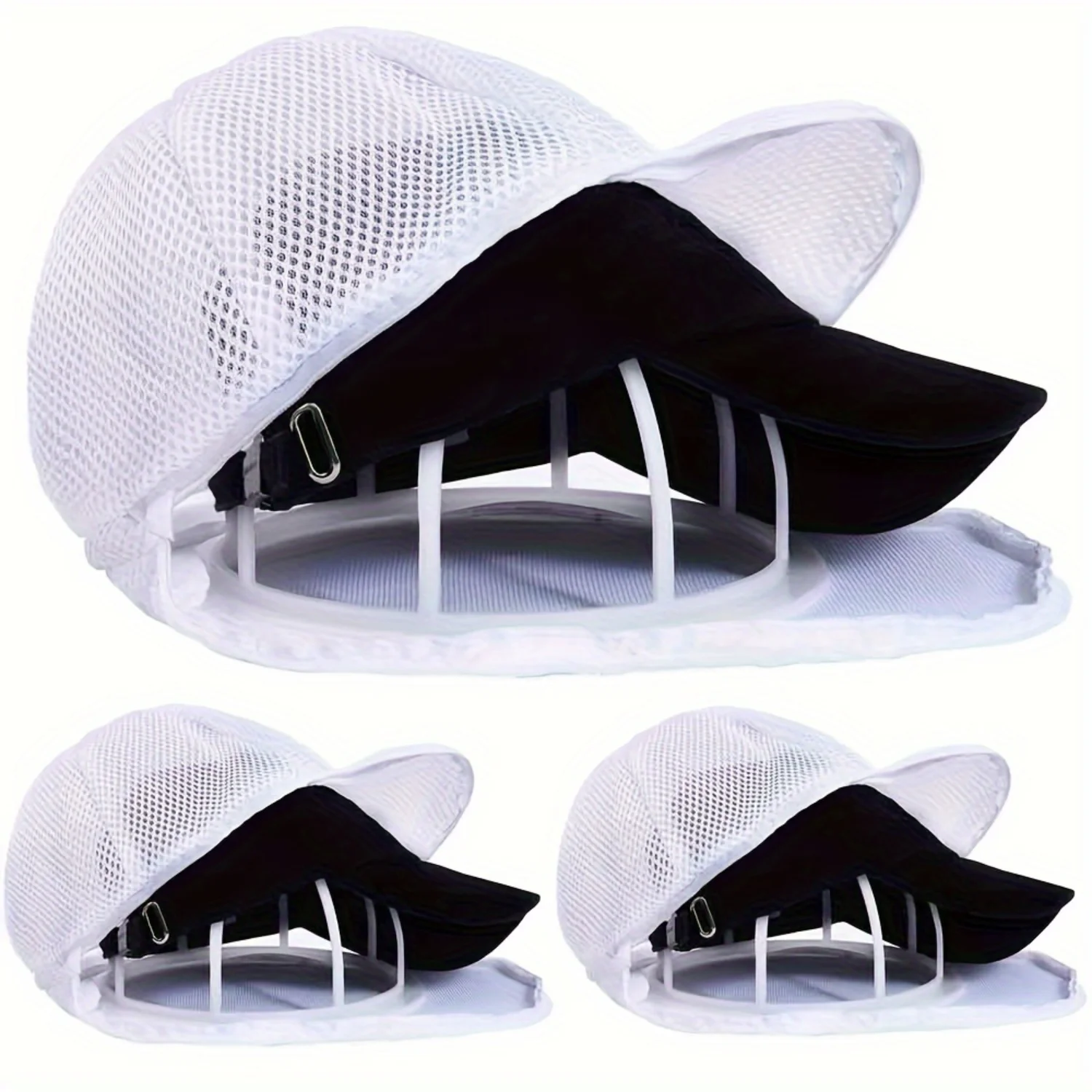 Baseball Hat Washer - Cleaner Caps, Dishwasher Safe Organizer & Rack Holder