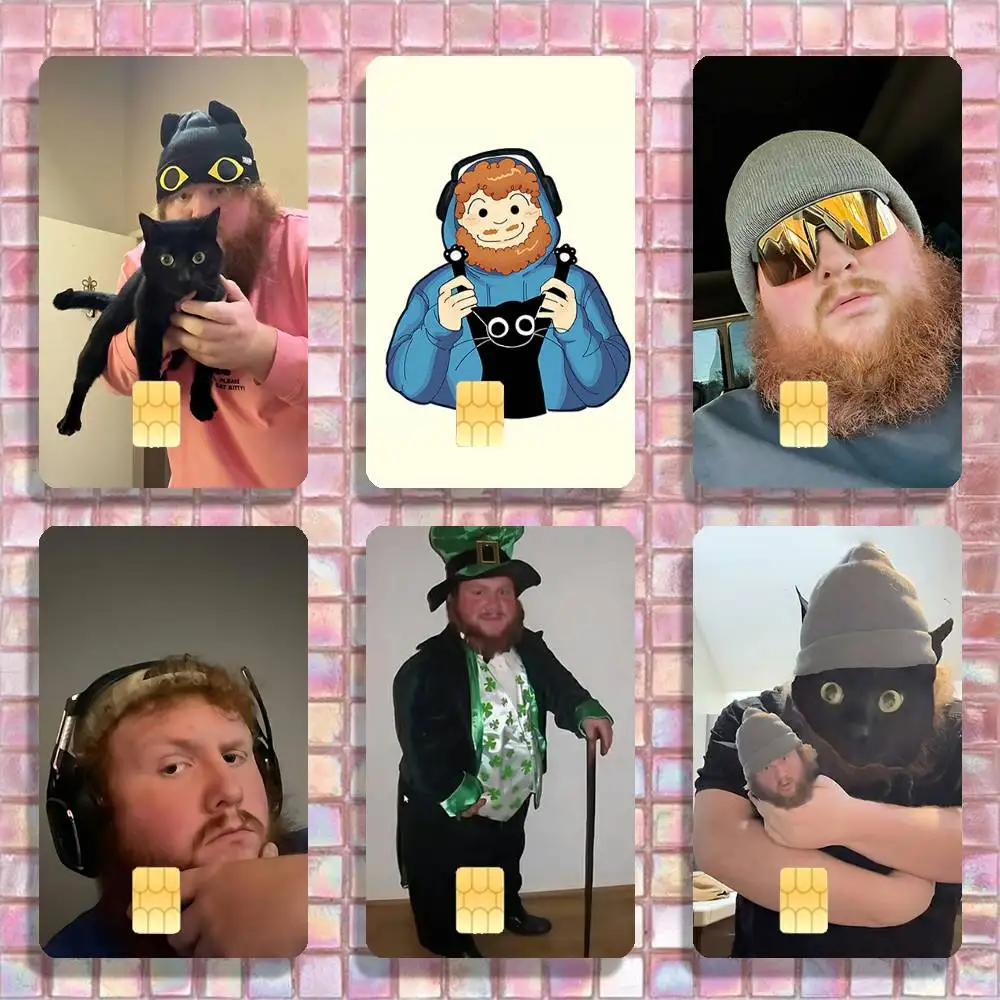 

Kitty and C-Caseoh Stickers Credit Visa Debit Bank Charge Card Bus Metro Waterproof Sticker Decal Decoration