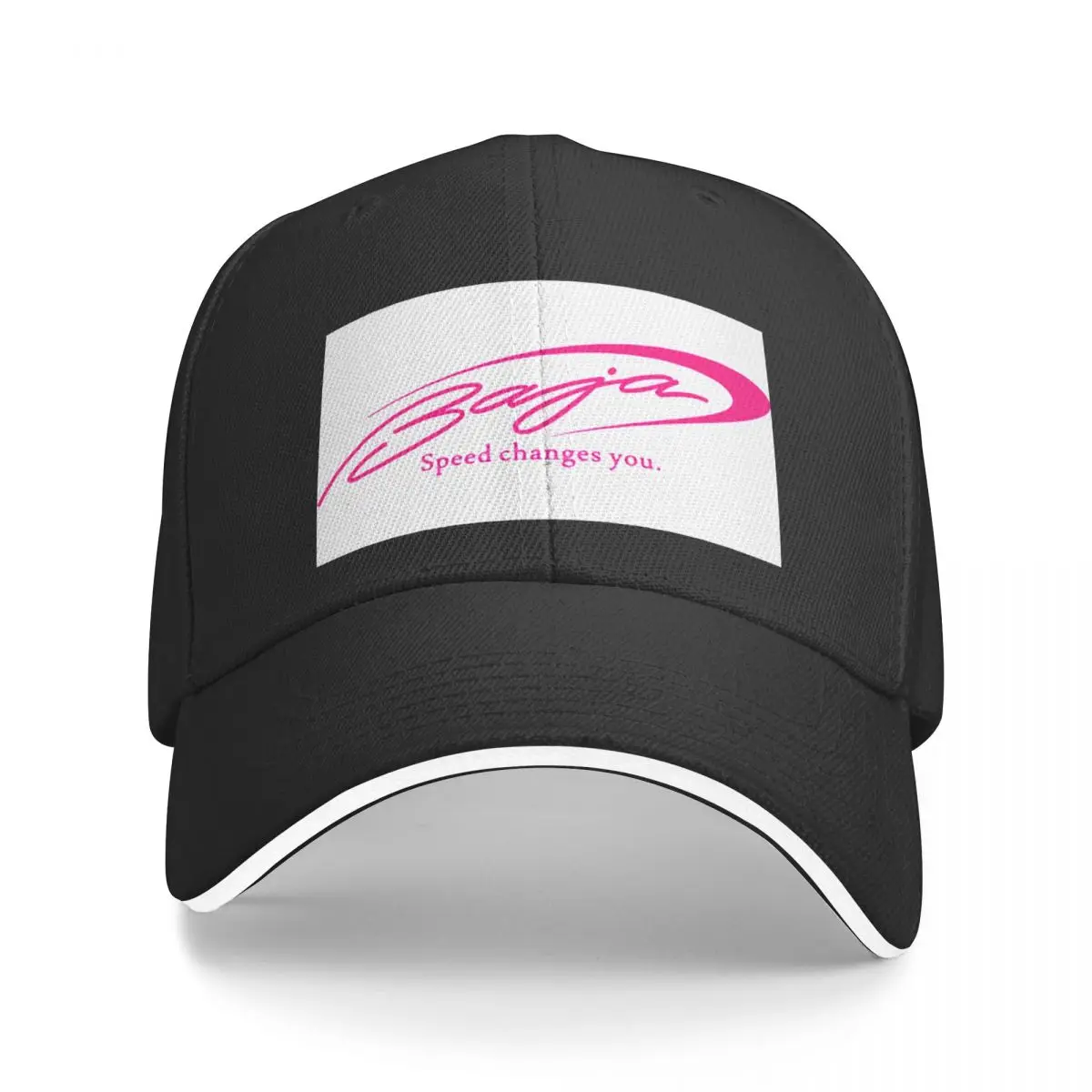 

Classic pink Baja Racing Baseball Cap hard hat fishing hat Luxury Brand Snap Back Hat Elegant Women's Hats Men's