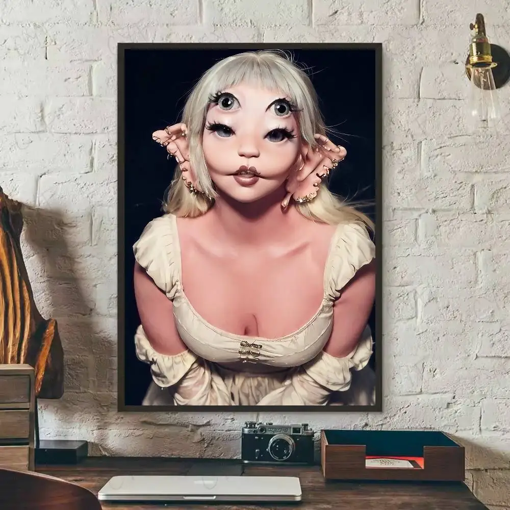 Singer Melanie Martinez Portals Poster Gallery Prints Self Adhesive Home Decor Decoration Wall Decals Living Room Sticker
