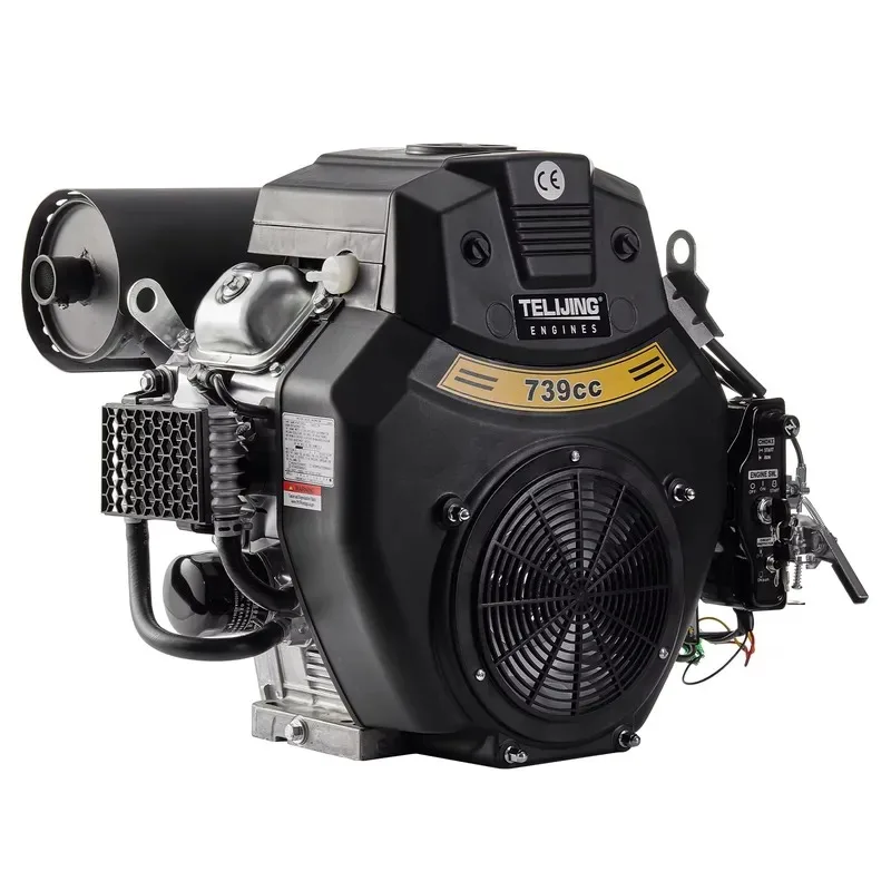 Hot Sale High Output 739cc 2 Cylinder 4-Stroke Engine Forced Cooling OHV Portable Home Use Jet TLJ740 Power Chinese