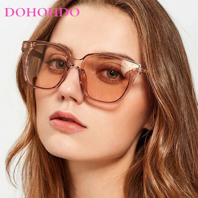 

Luxury Brand Designer Cat Eye Sunglasses Woman Square Vintage Sun Glasses Fashion Travel Female Eyewear UV400 Gafas En Tendencia