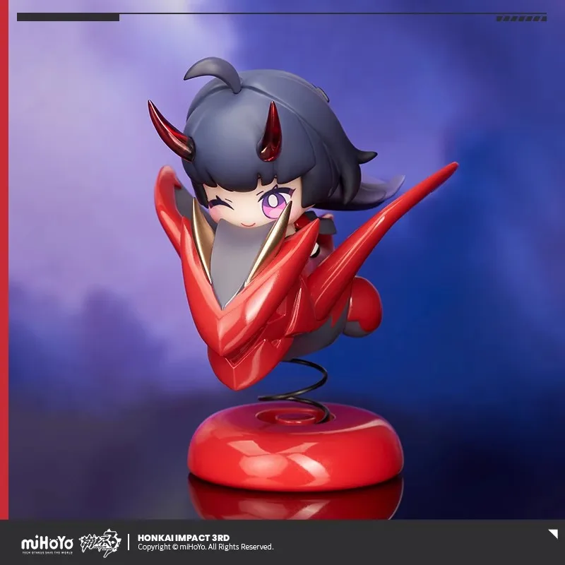 

Official miHoYo Honkai Impact 3rd Raijin Sway Toy Anime Game Merchandise Desktop Ornament