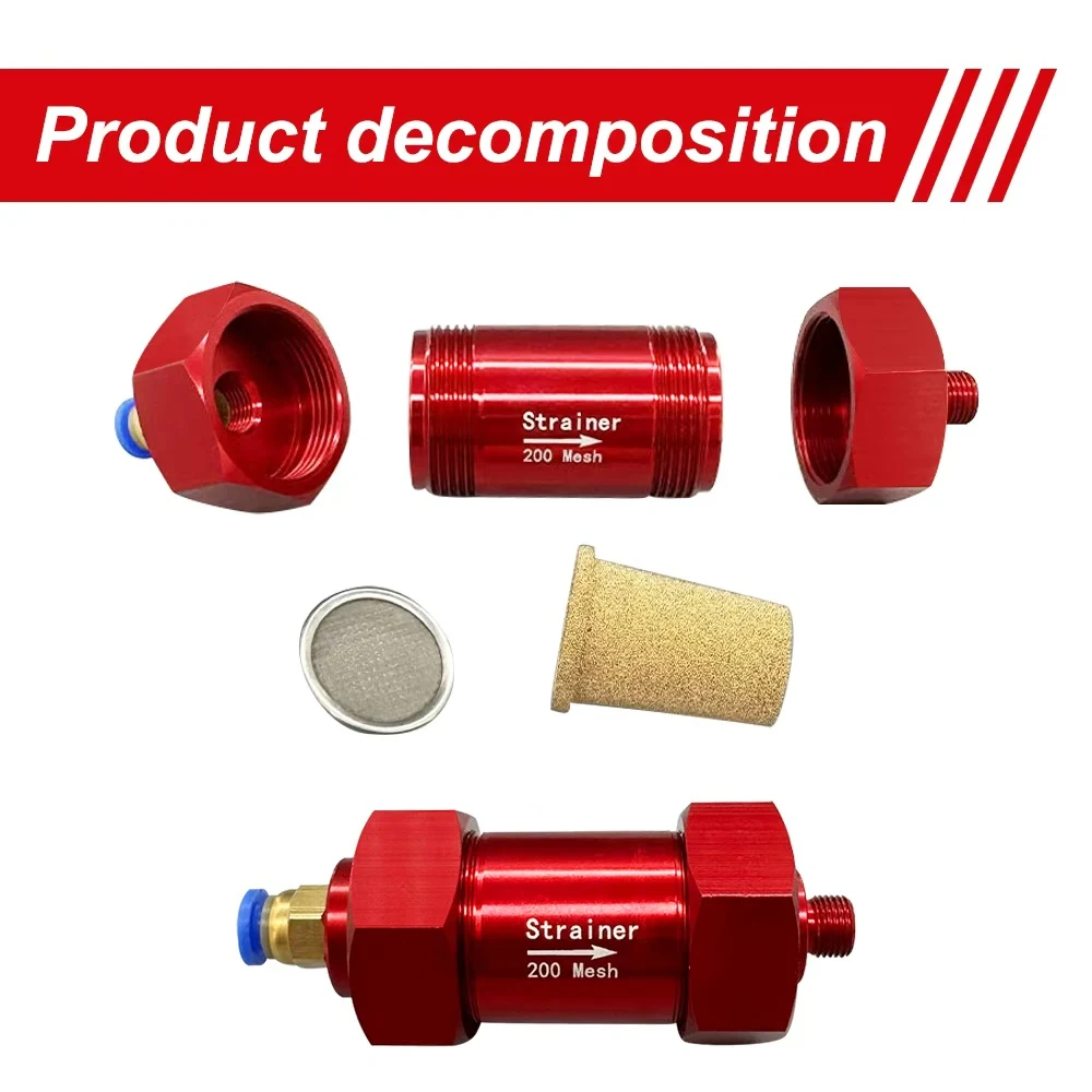 Alat Uji Injektor CRIN Flow Meter Pelindung Filter Halus Peralatan Perbaikan