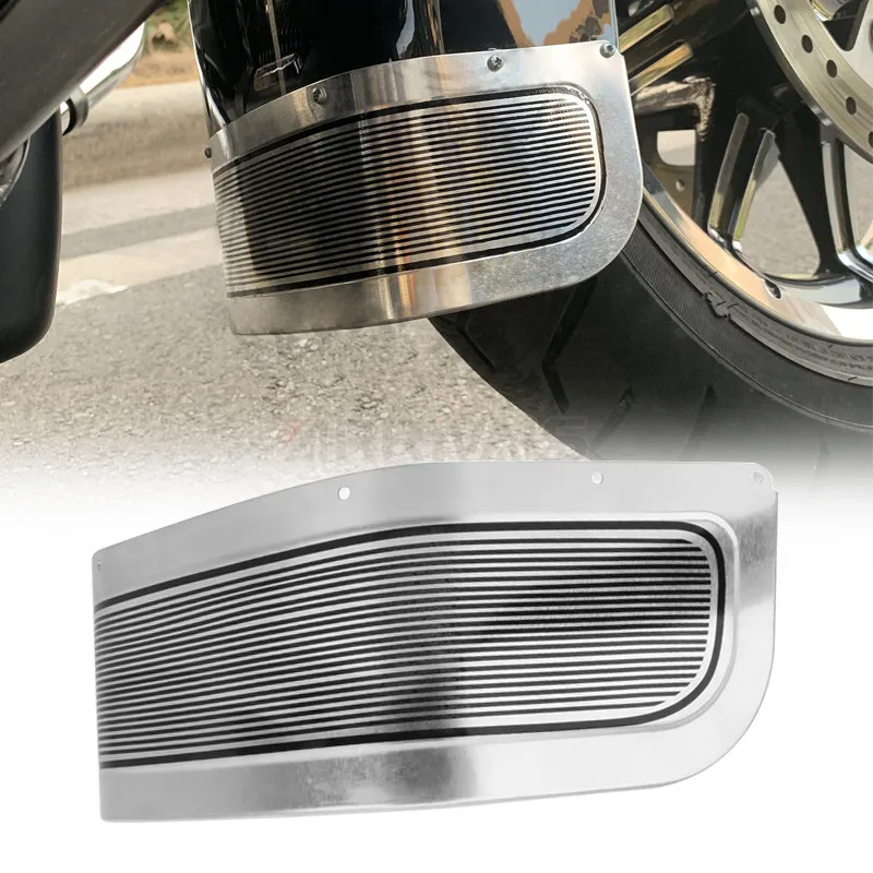 

Motorcycle Front Fender Trim Skirt Protector Cover For Harley Touring Road King Electra Glide Ultra Glide FLHR FLHX 1980-2013