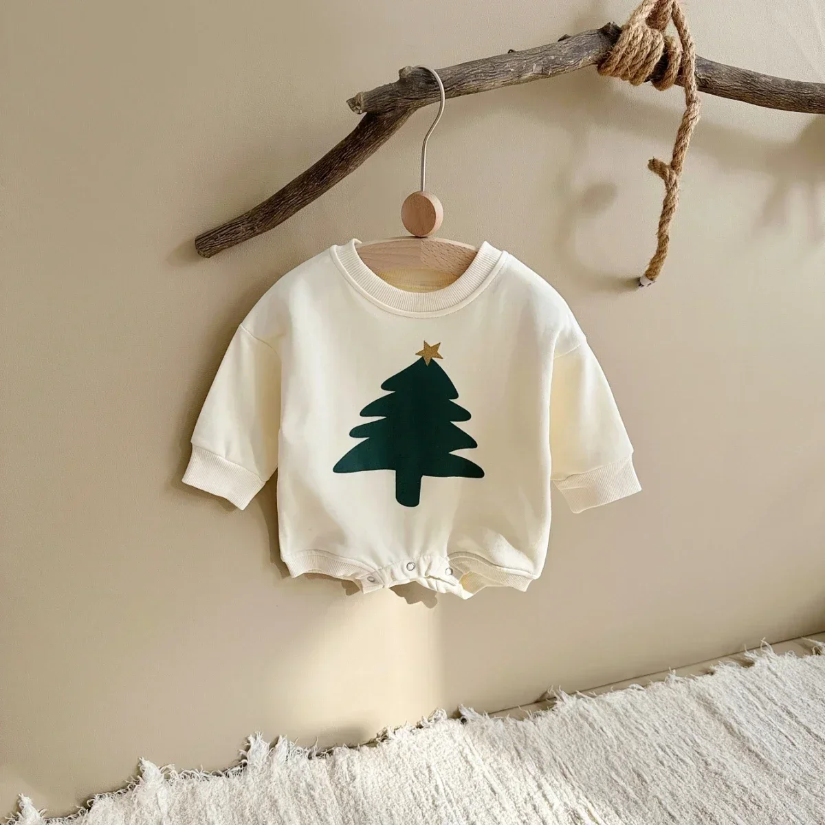Newborn Baby Clothes Boy Girl Romper Long Sleeve Cotton Letter Print Crew Neck Soft Casual Bodysuit Infant Spring Autumn 0-2Y