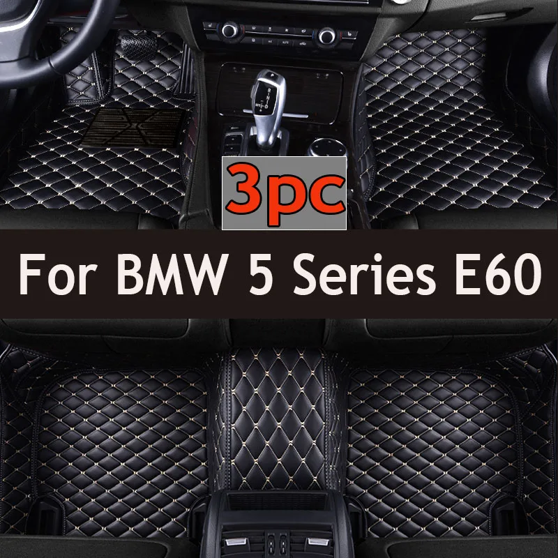 

Car Floor Mats For BMW 5 Series E60 2004 2005 2006 Custom Auto Foot Pads Automobile Carpet Cover Interior Accessories